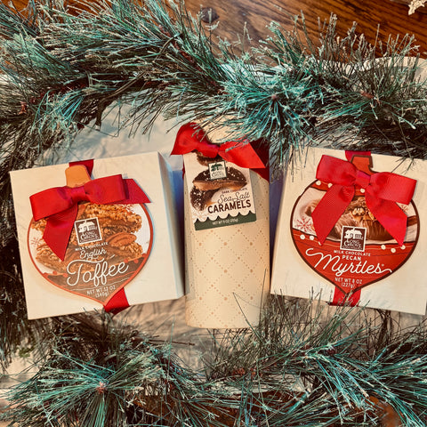 Gift Box English Toffee Caramels Myrtles