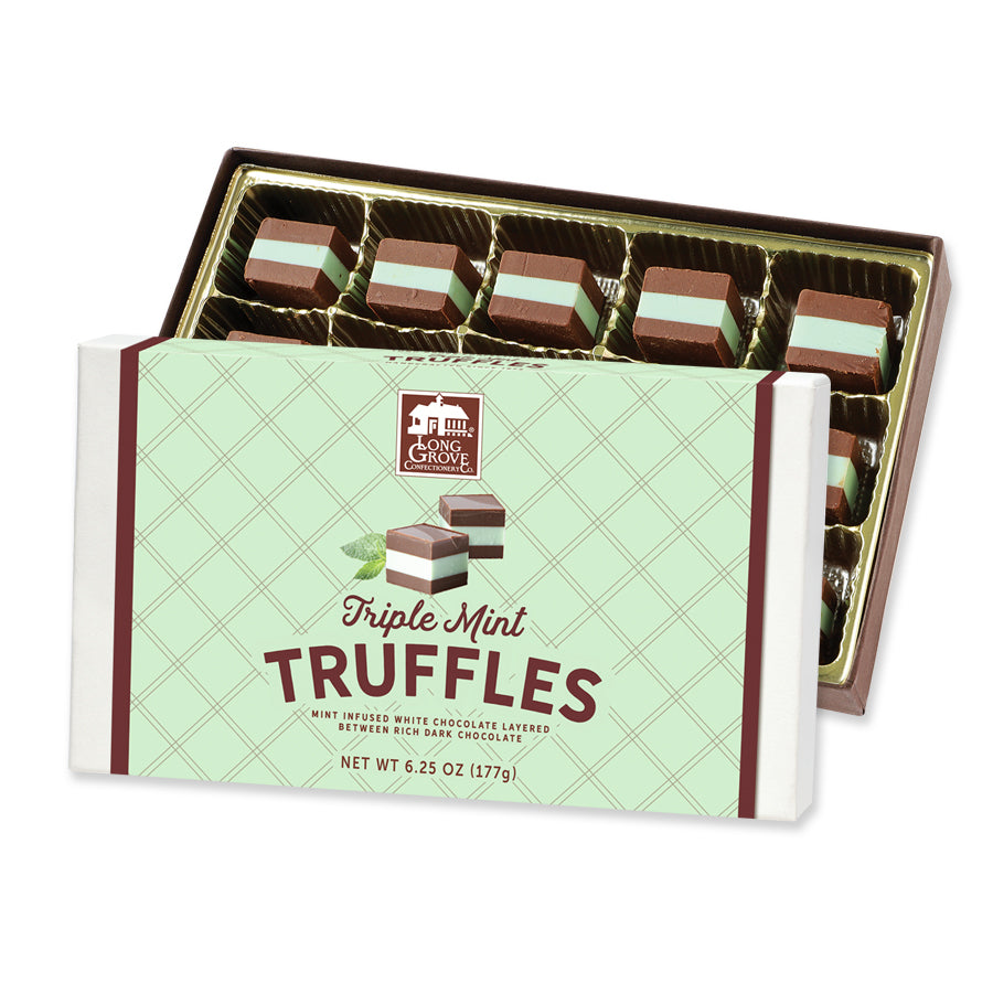 Triple Mint Truffles