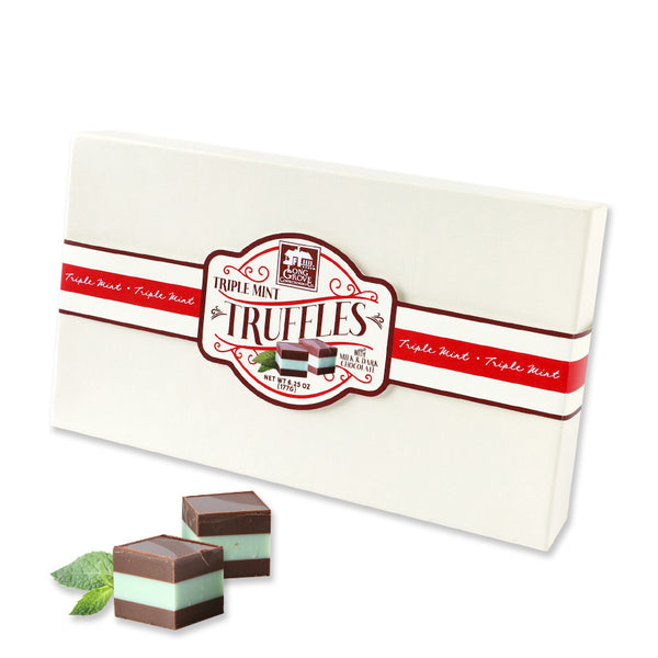 Triple Mint Truffles