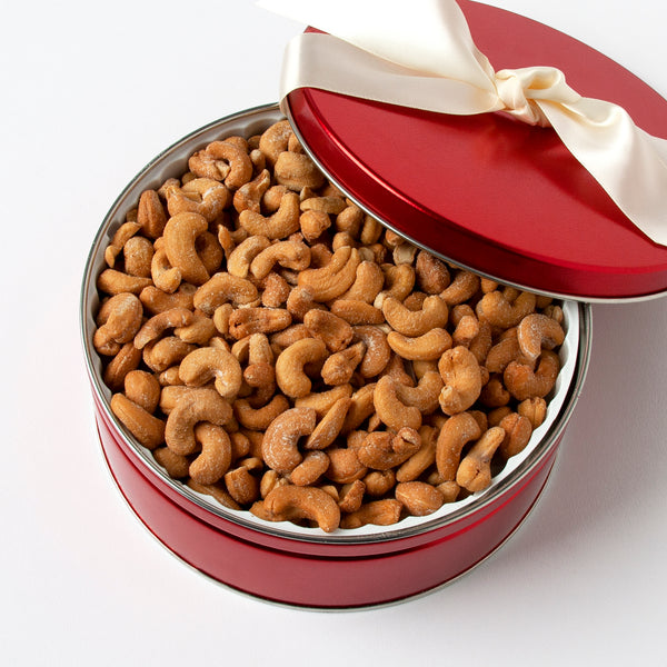 Sweet Red Cashews Tin (28 oz.)