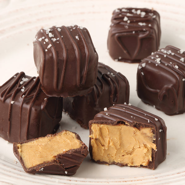 Classic Caramels + Peanut Butter Melts
