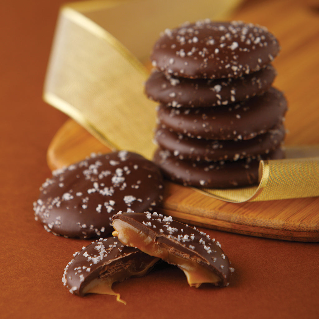 Classic Caramels + Peanut Butter Melts Long Grove Confectionery Co