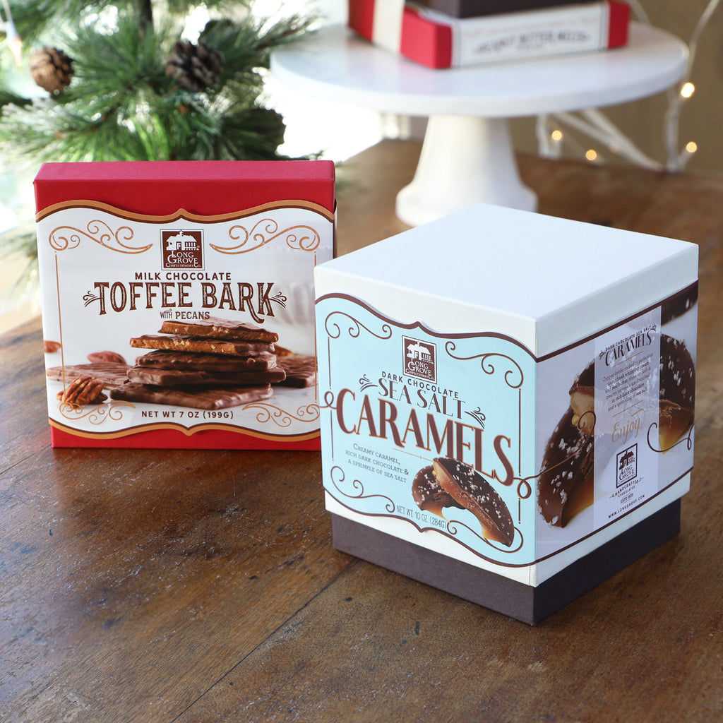 Classic Caramels + Toffee Bark